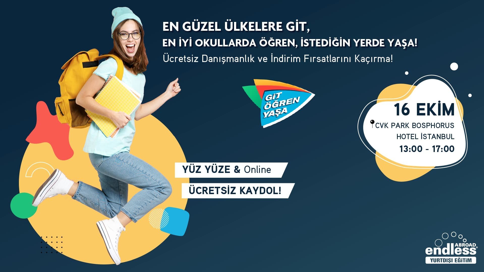 VEF Global Hibrit Yurtdışı Eğitim Fuarı