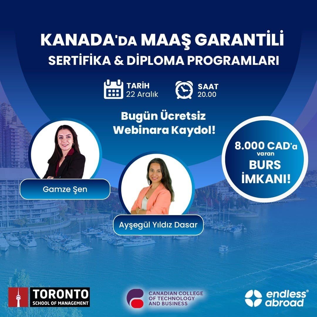 Kanada'da Maaş Garantili Sertifika ve Diploma Programları