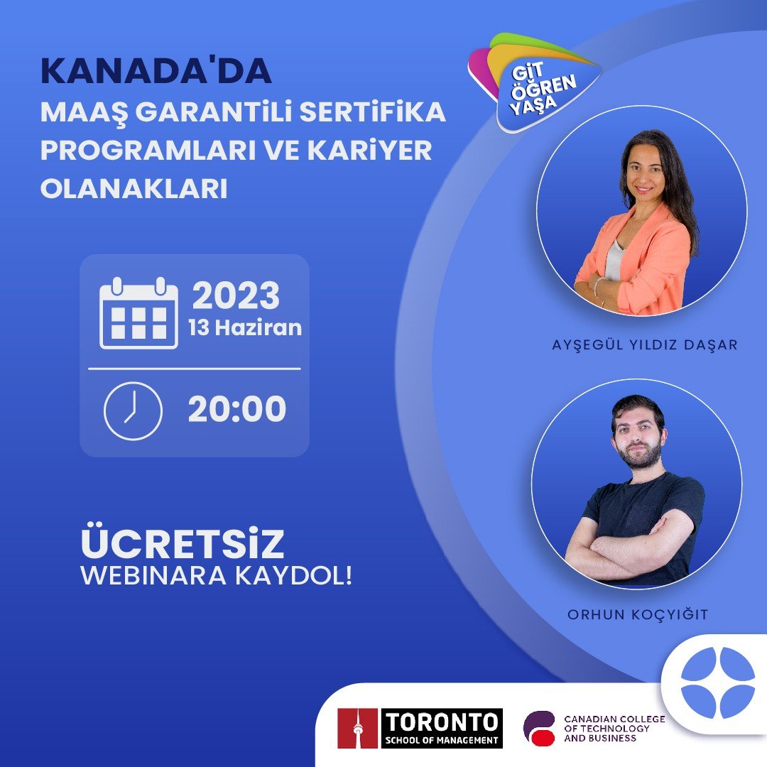 Kanada’da Maaş Garantili Sertifika Programları ve Kariyer Olanakları