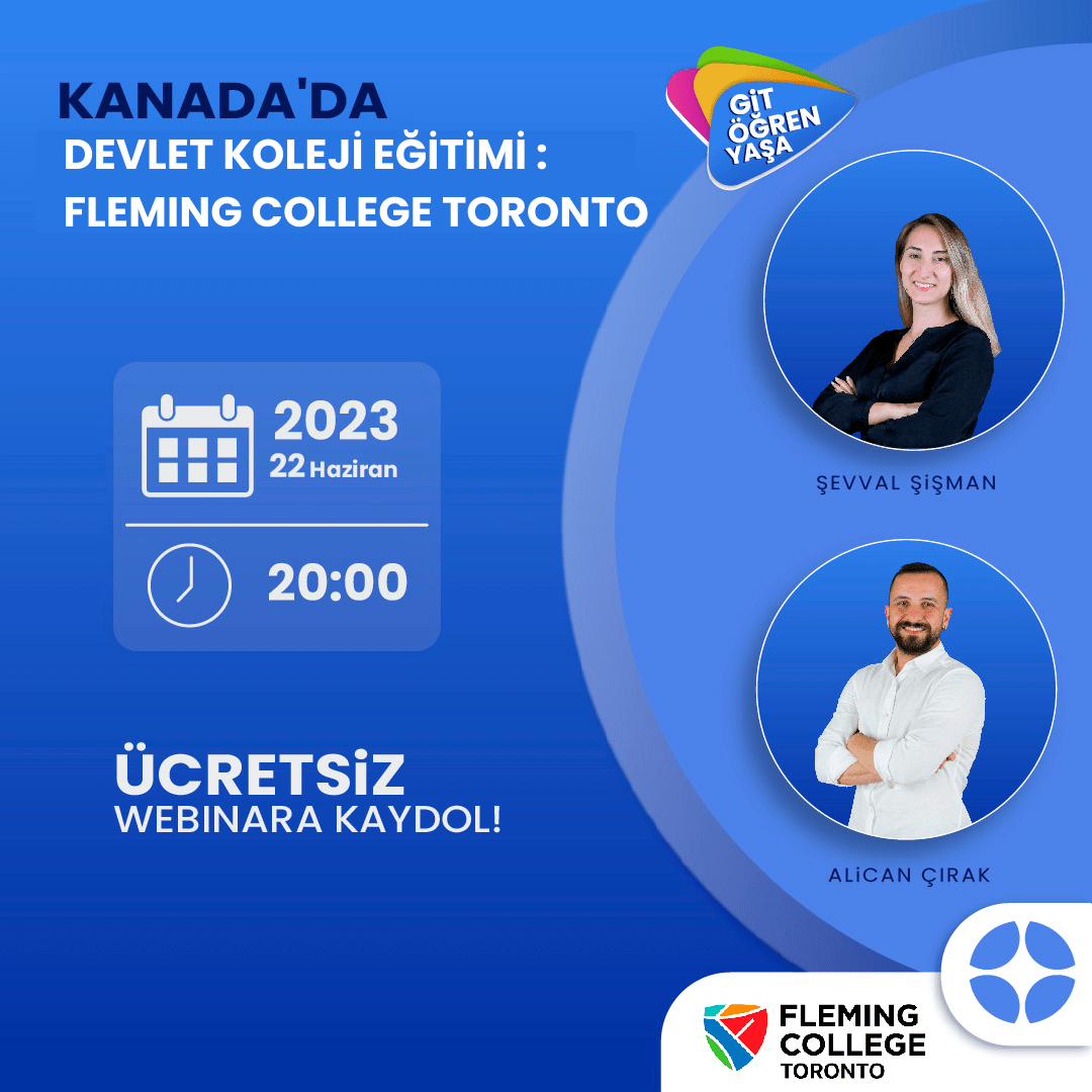 Kanada'da Devlet Koleji Eğitimi : Fleming College Toronto