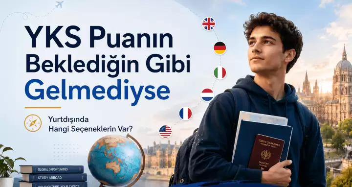 YKS Puanın Beklediğin Gibi Gelmediyse: Yurtdışında Hangi Seçeneklerin Var?